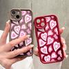Soft Silicone Square Ladder Printing Pattern Phone Casing Full Cover Camera Shockproof Protection Rubber Case for iPhone Infinix Tecno OnePlus