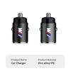 New 60W Car Charger USB Type-C Fast Charging Cigarette Lighter Accessories For BMW M X1 X3 X5 X6 X7 E30 E90 M3 E84 E83 F25