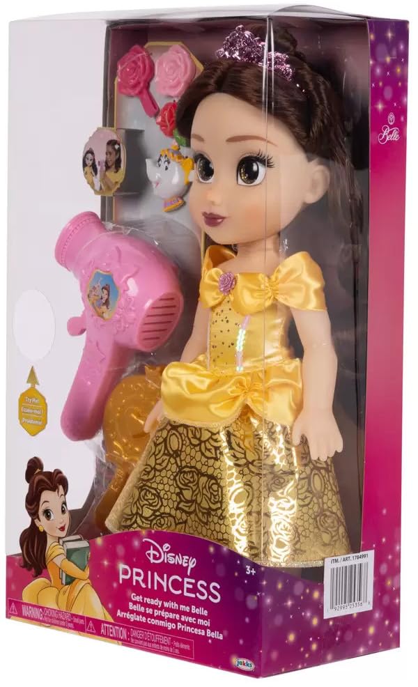 Набор для ухода за волосами «Принцесса Диснея Холодное сердце» (1784991) для кукол-малышей, включает фен, расческу и аксессуары (красавица) [Параллельный импорт]