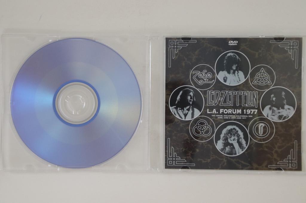 DVD LED ZEPPELIN - La Forum 1977 NONE NOT ON LABEL Unknown Rock Used