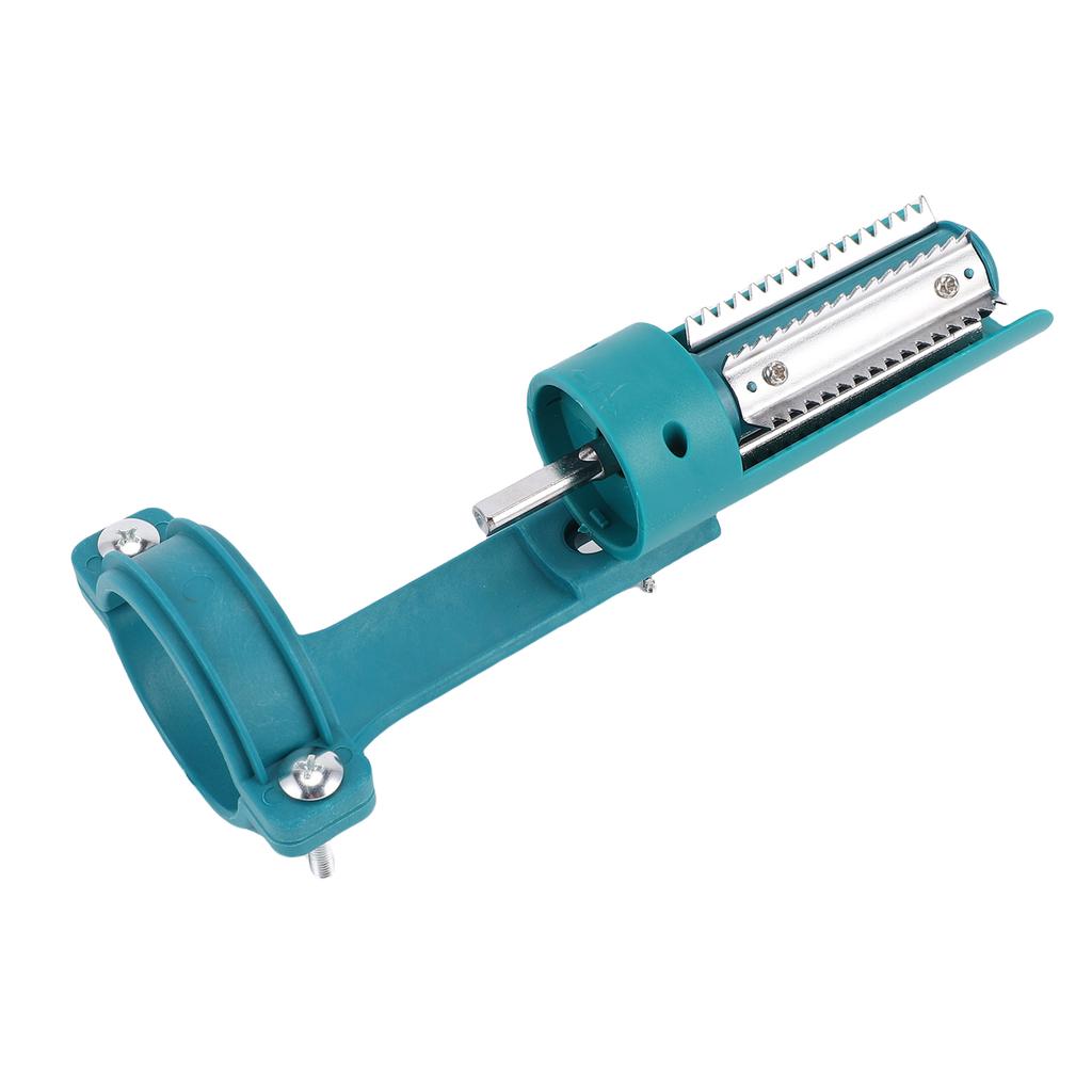 Рыба Насадка для электродрели 6 рядов зубчатых зубьев Утолщенная нержавеющая сталь Зажим Средство для удаления рыбной чешуи