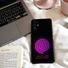 Флуоресцентный переливающийся узор для пары Чехол для телефона Для Samsung S25,24,23,22,30,21,10,9,Ultra,Plus,Lite,FE,4,5 G Мягкий черный чехол
