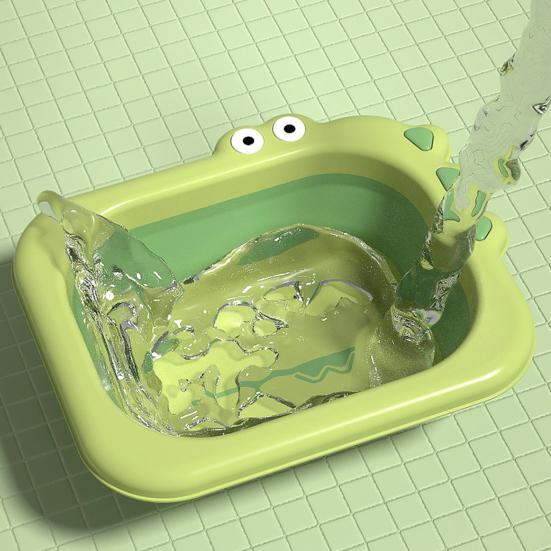 Детская ванна, утолщенная раковина, анти-давление, экологически чистая детская ванна для купания с водой для ванной комнаты