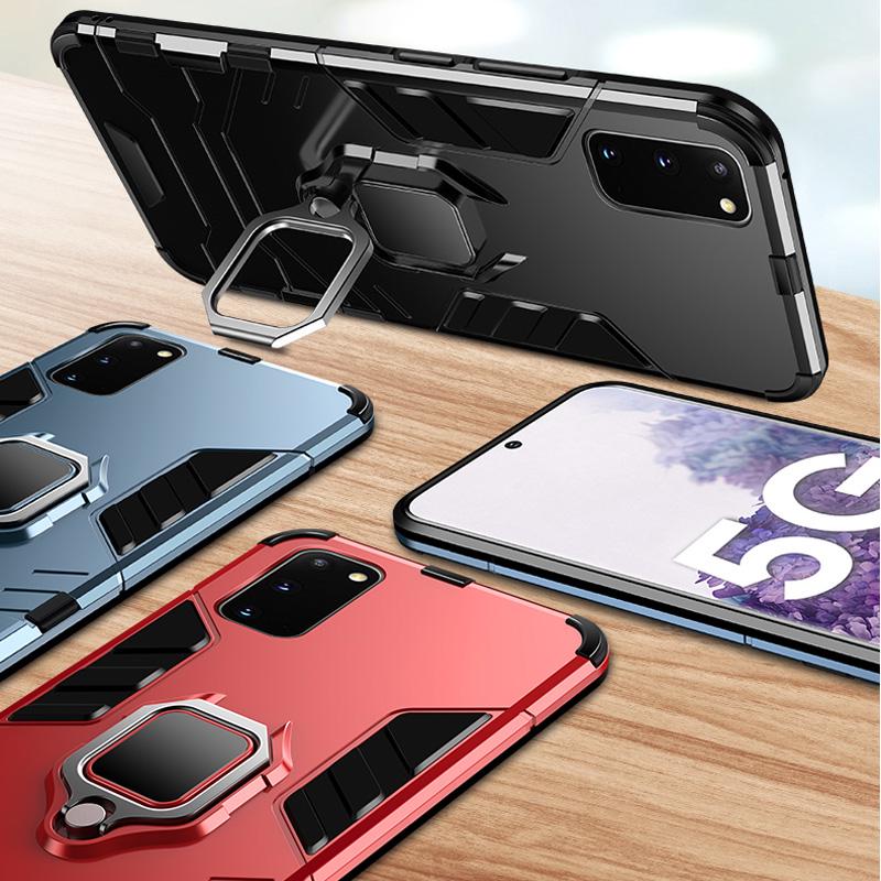 Бронированный чехол для Samsung S20 FE S21 Plus S8 S9 S10E S10 Lite Note 10 20 Ultra Чехол для телефона для Galaxy A51 A71 A52 A72 A21S 4G Coque