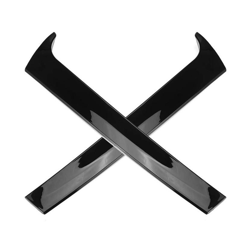 1 пара АБС-пластиковых глянцевых черных спойлеров на заднее стекло автомобиля для Volkswagen VW Touareg 2011-2017