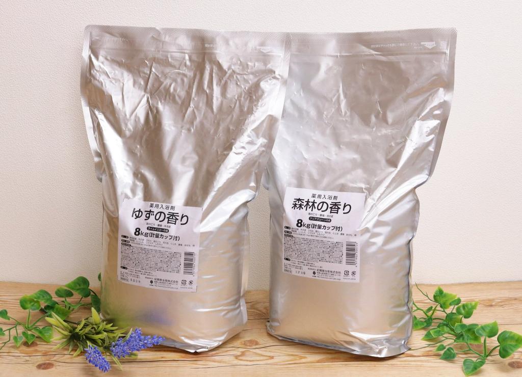 Лекарственные соли для ванн Kiyo Pyrethrum Используйте большой пакет на молнии Сделано в Японии (Коммерческий / 8 кг), [Лесной аромат], Объем, Квази-лекарственное средство,