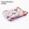Winter Flannel Fleece Cushion Dog Blanket Soft Warm Pet Mat Sleeping Pad