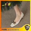 Medium Heel Square Head Small Heel Single Shoes Women's Spring Gentle Shallow Mouth High Heel Women's Shoes