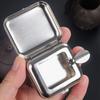 Mini  Ashtray for Car and Travel - Pocket Size Leak-Proof Ashtray, Portable Outdoor Cigarette Case Accessory Smoking Accessories