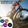Aluminum Alloy Bicycles Headset Top Cap with Screw Light Weight Mountain Bike Stem Top Cap Cover Cycling Supplies