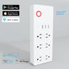 Сетевой удлинитель США с интеллектуальным управлением по Wi-Fi и таймером для умных домов