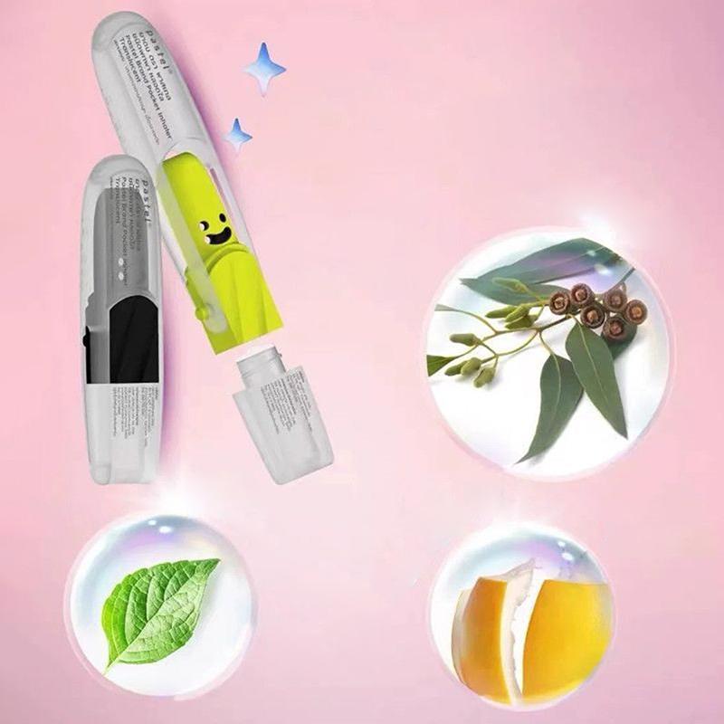 1/6Pcs Thailand Floral Menthol Brain Anti Fatigue Tube Nasal Congestion Refreshing Anti-motion Sickness Headache Anti-heatstroke