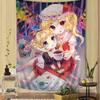 Проект Touhou Фландрская Алая Гобелен Аниме Гобелен Таро Хиппи Настенные Ковры Студенческое Настенное Полотно Сделай Сам Настенное Для Спальни