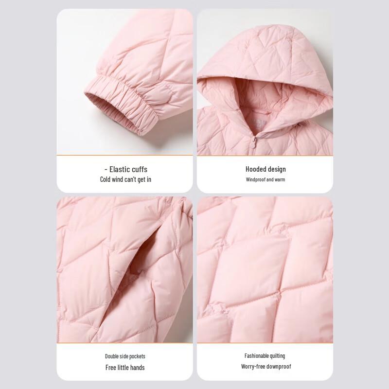 BOSIDENG Girls' T250135044 Warm Down Jacket