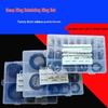 Snap Ring Assortment Kit: Shaft, Hole, Internal & External C-Clip Set