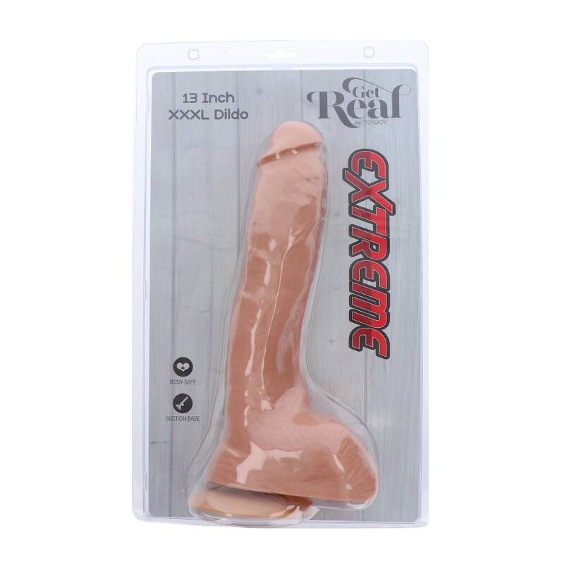 GET REAL Extreme Dildo Xxxl 34 Cm Skin