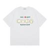 Casablanca Print Loose Fit Short Sleeve T-Shirt Teens Streetwear