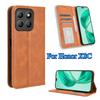 Retro Flip Book Leather Stand Phone Case for Honor X8C X8 C X9C Smart X7C Honor400 Lite Magic7 Lite 7pro Shockproof Magnetic Wallet Card Slot Cover