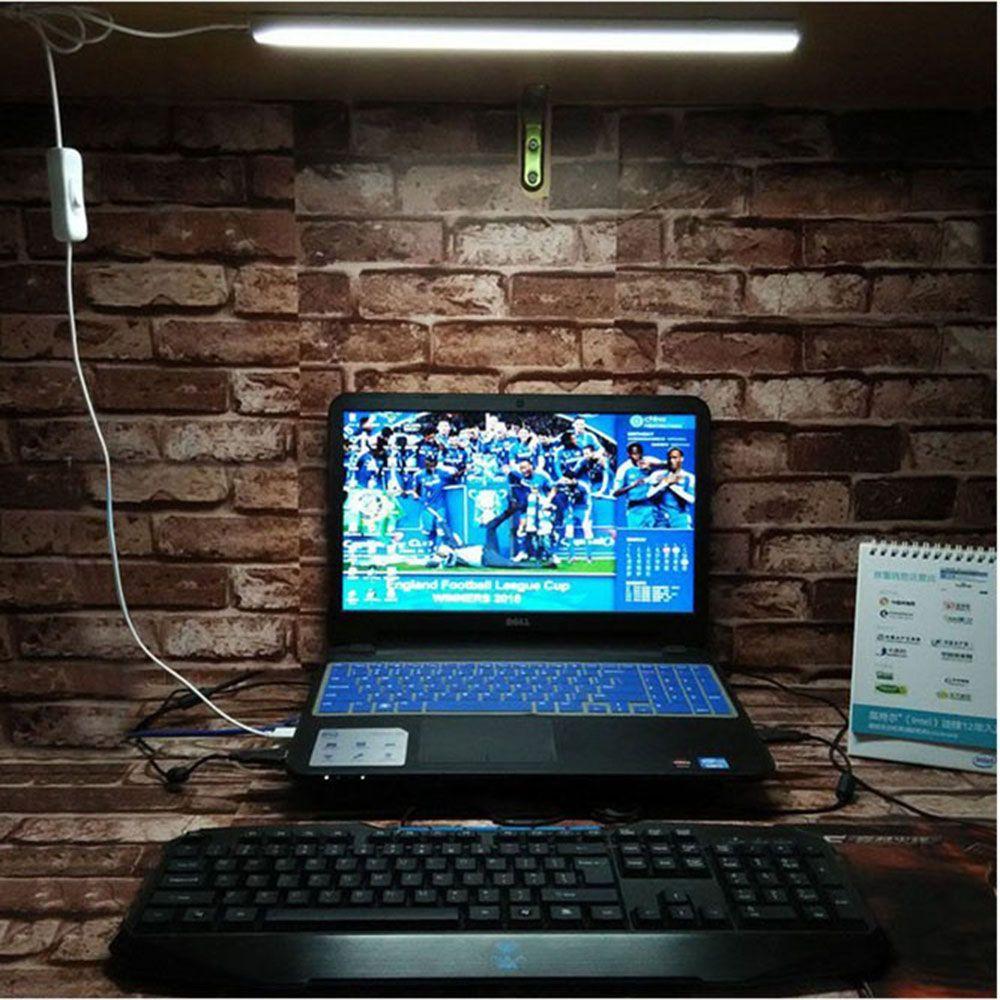 30 светодиодов Новая DC 5V Ночное Освещение Светодиодная Барная Лампа USB Светодиодная Лента 3 Режима Переключаемая Настольная Лампа
