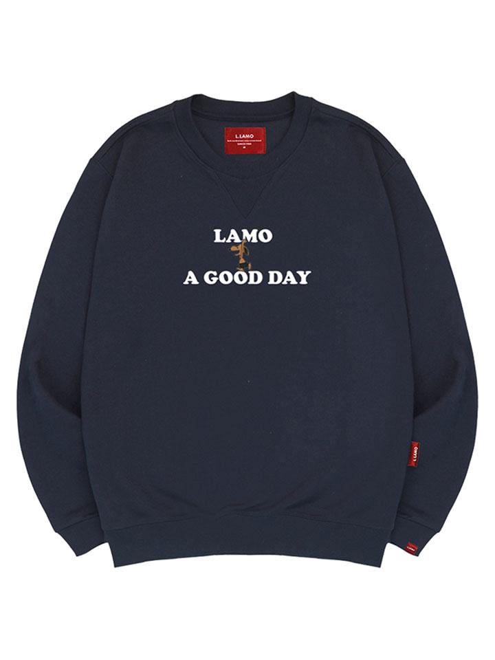 Свитшот Ellamo Good Day Унисекс Большой Размер S~4XL (Тип Б)