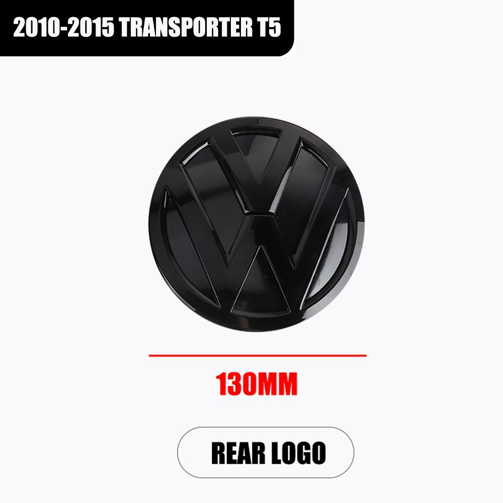 CAT1 1/2pcs Car Front Grill Badge Rear Trunk Emblem Cover Accessories For Volkswagen VW Transporter T5 2010 2011 2012 2013 2015 2014