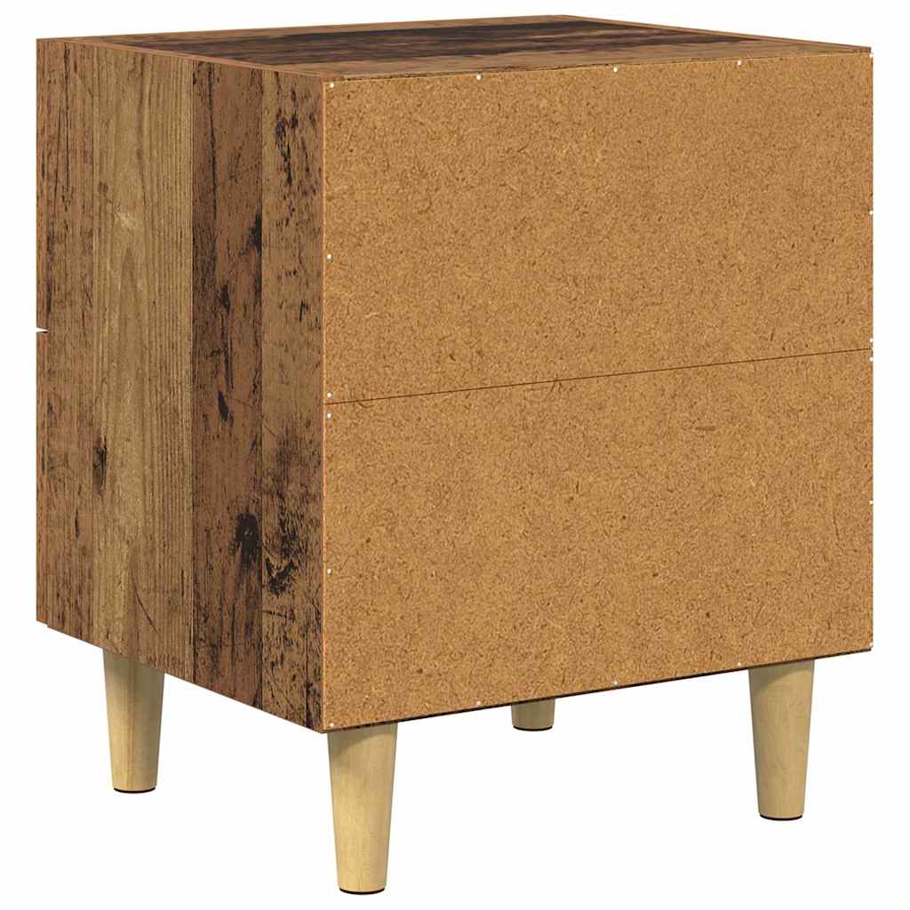 Bettschrank Altholz 40 x 35 x 47.5 cm engineered wood
