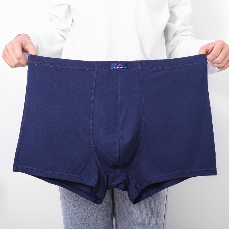 4Pcs Big Size Boxer Briefs Men's Panties Big Size Underwear Man Underpants L XL 2XL 3XL 4XL 5XL 6XL