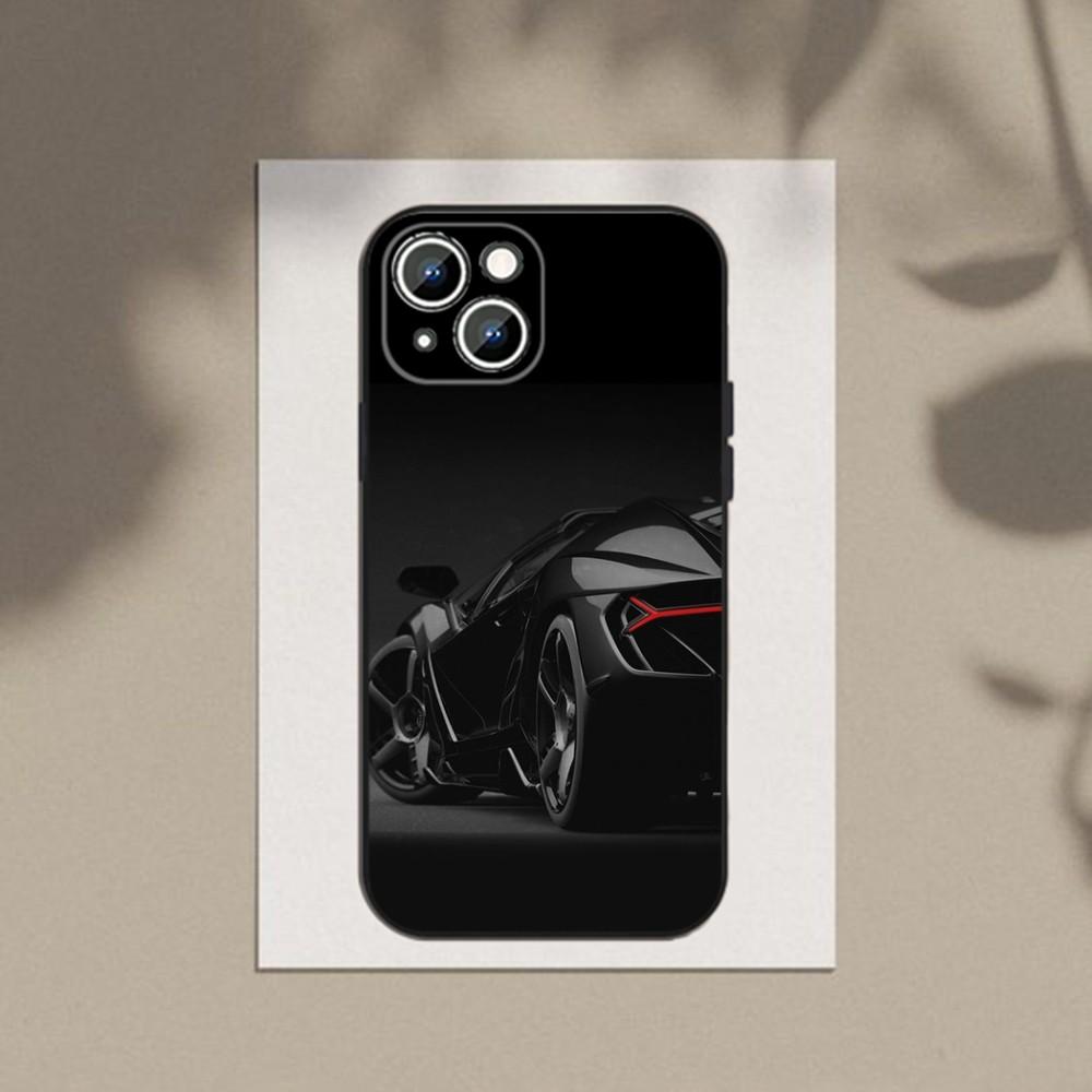 Крутой мужской спортивный чехол для телефона с автомобилем для Apple iPhone 15,14,13,12,11,XS,XR,X,8,7,Pro,Max,Plus,мини силиконовый черный чехол