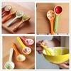 Cute Ceramic Coffee Spoons Spoon Cartoon Fruit Shape Teaspoons