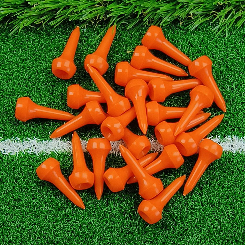 30Pcs Mushroom Head Golf Tees Ball Holder Portable Golf Training Tool Golf Practice Tees for Backyard Beginners