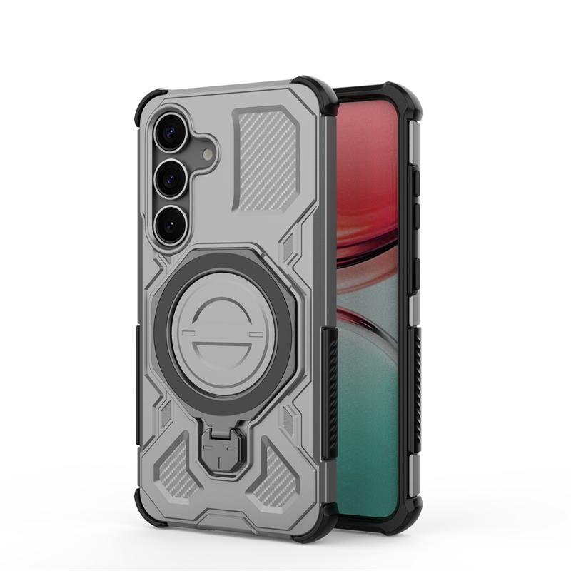 Magnetic Wireless Charge Cover For Samsung Galaxy S25 Ultra S25 Plus Phone Holder Case Samsung S25 Cover For Samsung S25 Case