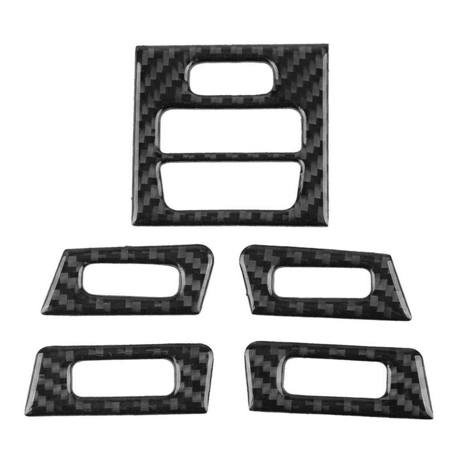 Carbon Fiber Air Vent Outlet Cover Trim For BMW 3 Series E90 E92 E93 2005-2012