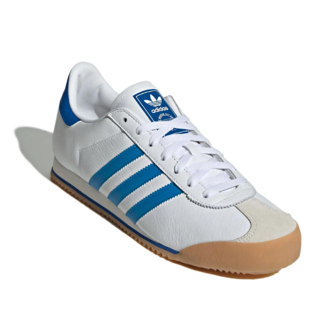 Adidas Originals K 74 Leather Synthetic Fashion Soft Comfortable Low Top Training Shoes Unisex Sneakers White Blue JH5461