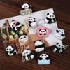 Panda Flower Panda Brooch Bear Animal Badge Funny Acrylic Panda Pin  Backpack Decor