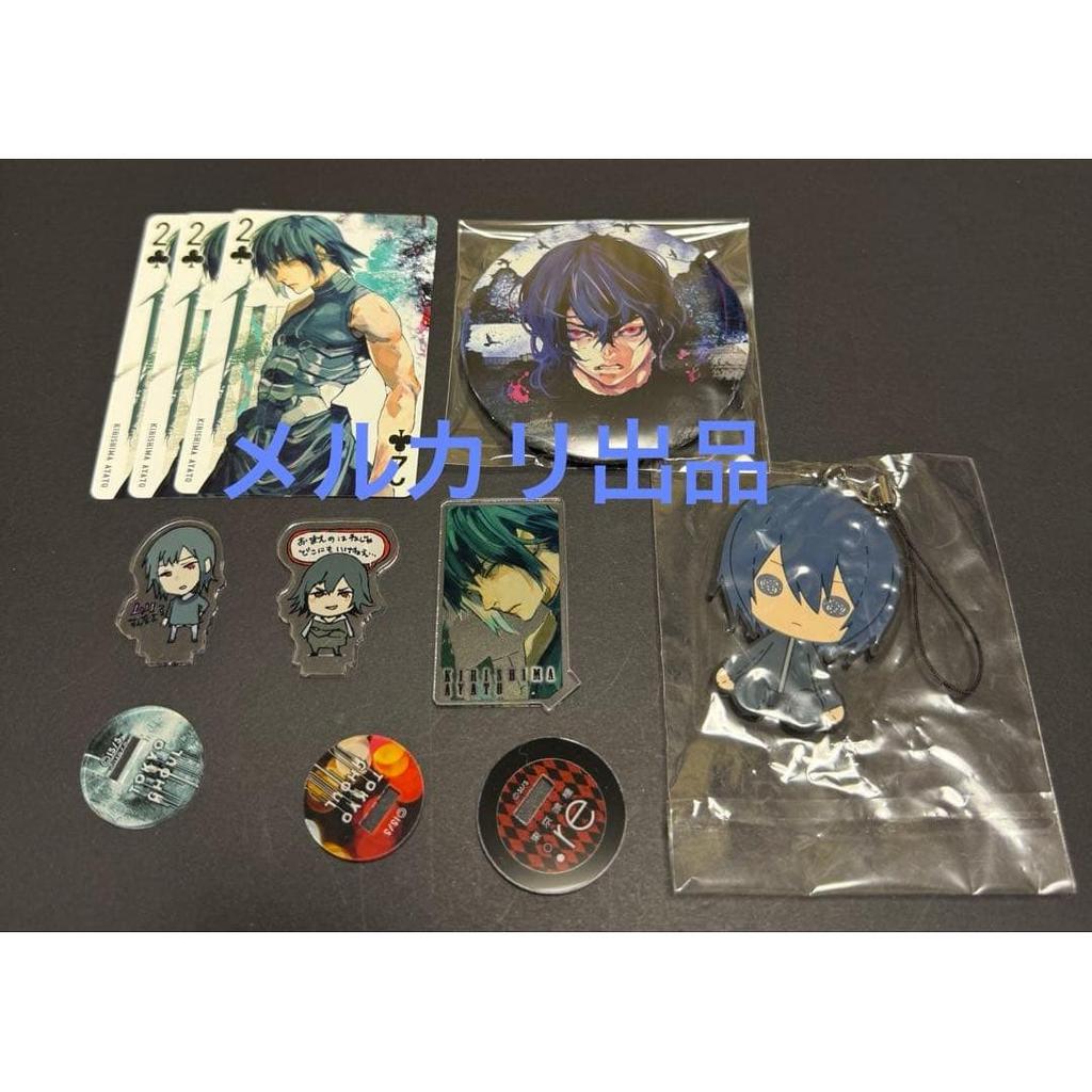 Использованные игральные карты Tokyo Ghoul, акриловый персонаж, акриловый мини-Плаффи Аято