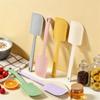 Food Grade Silicone Spatula Heat Resistant Non-Stick Food Safe Kitchen Utensil for Home Baking Pastry Dough Mixing