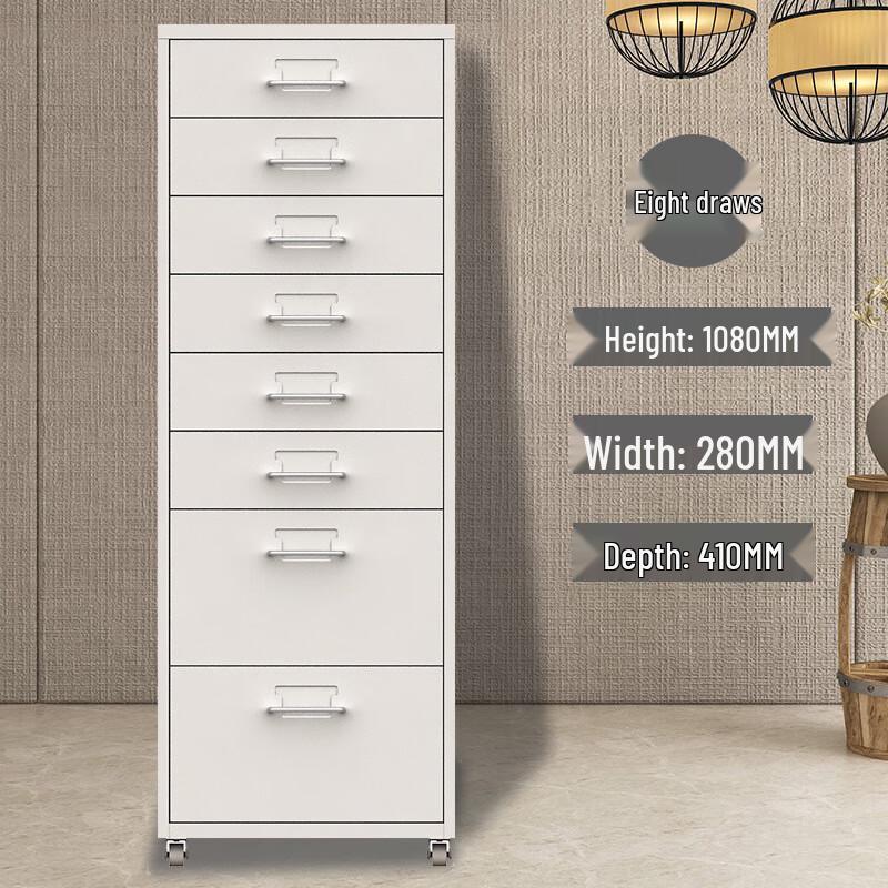 Mobile Under-Desk Metal Storage Cabinet