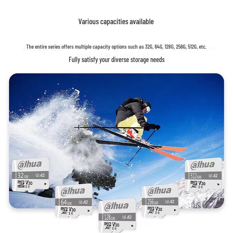 Dahua 128GB MicroSD Card CN plug (adapter included)