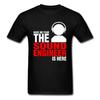 DJ Top Men T Shirt Have No Fear Shirts Sound Engineer T-shirt Novelty Letter Clothes Black Tshirt Music Lover Gift Tees Funny