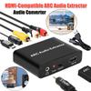 Преобразователь канала возврата ARC, ARC в SPDIF коаксиальный L/R стерео, 3,5 мм jack, аудиоконвертер для HDTV, динамика, усилителя
