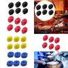 6Pcs Drum Quick Release Nuts Set Cymbal Mate Spare Parts Replacements Drumming Equipment Accessory