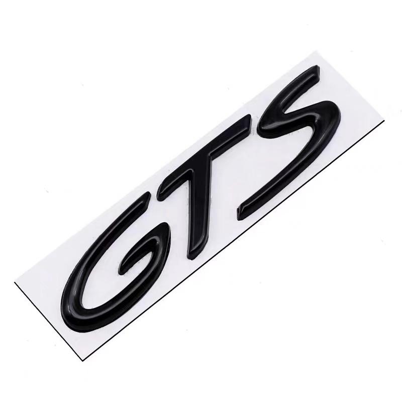 1 шт. 3D Металлические Наклейки с Эмблемой Автомобиля GTS Эмблема Крыло Боковая Задняя Крышка Багажника Наклейка Аксессуары Для 911 718 GTS Turbo 4 S
