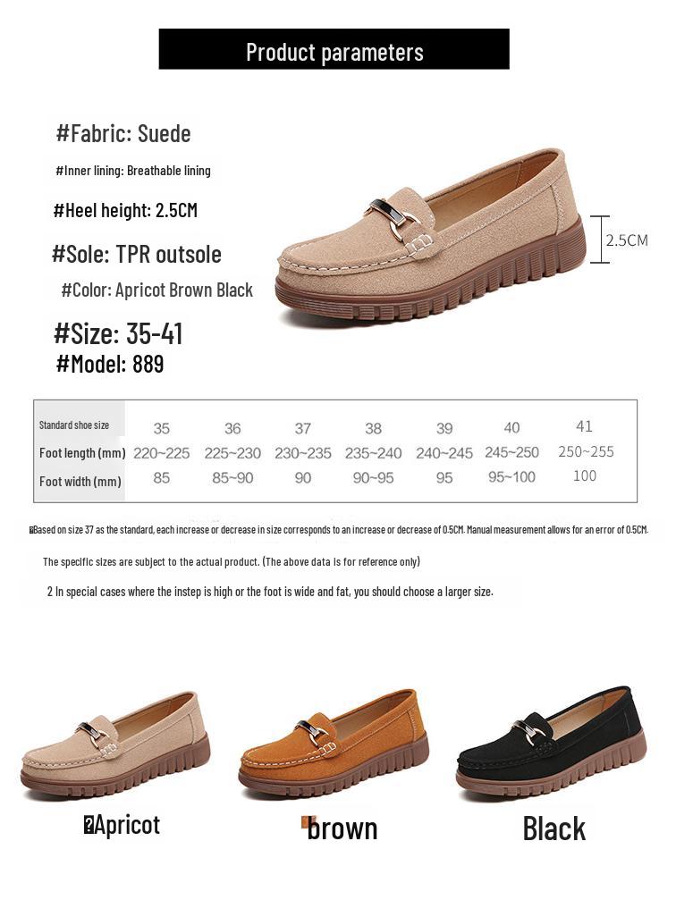 Женские осенние замшевые мокасины из натуральной кожи - Туфли на плоской подошве из матовой кожи