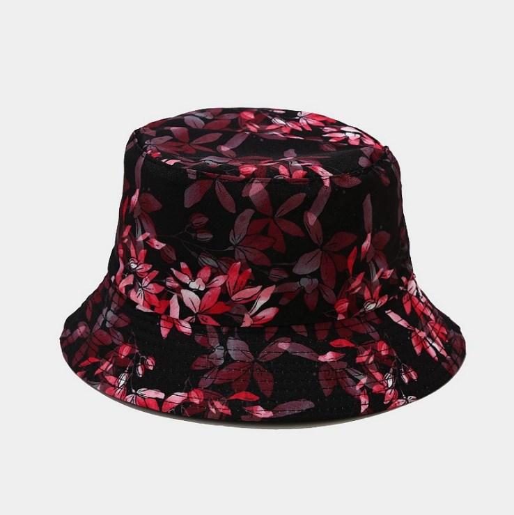 Xuancui Manufacture New Casual Floral Beach Summer Cap Printing Bucket Hat