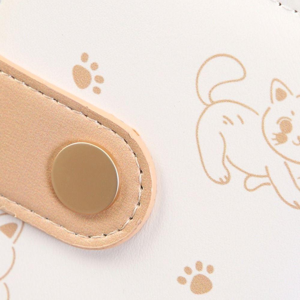 Multi-function Short Wallet Cat Pattern Card Holder Bag New Card Wallet Girl