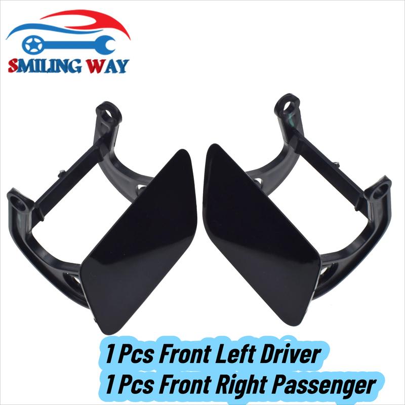 Front Left Right Bumper Headlight Washer Nozzle Cover Cap For BMW E60/E61 525i 525xi 528i 530i 530xi 535i 545i 550i 3.0L 4.8L