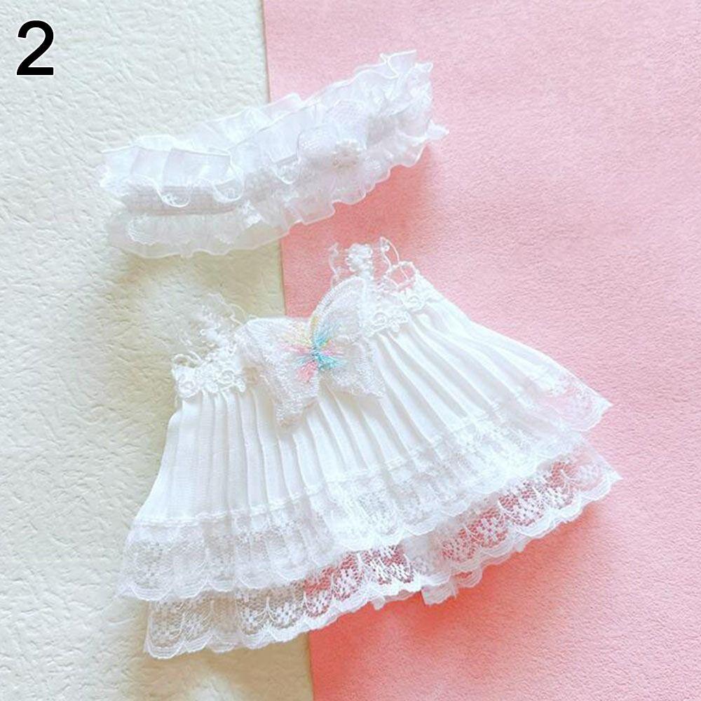 Кукольная одежда Декор Модные кукольные платья Мягкие кукольные головные уборы Милая повязка на голову 20 см Кукольные аксессуары