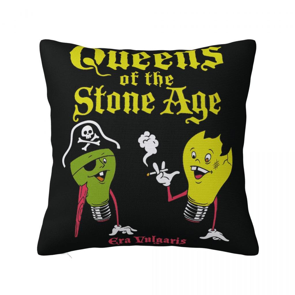 Наволочка Queens Of The Stone Age Музыкальная группа Наволочка для подушки Американская рок-музыка Наволочка для подушки для автомобиля Домашний декор Наволочки