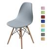 Solid Seat Cover For Shell Chair Washable Removable Armless Shell Chair Cover Banquet Home Hotel Slipcover Seat Case