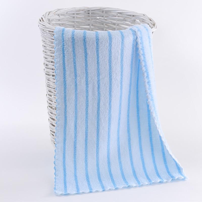 Набор толстых полотенец из кораллового флиса - Впитывающие, не оставляющие ворсинок, быстросохнущие мочалки (Пятипредметный, 30x60 см)